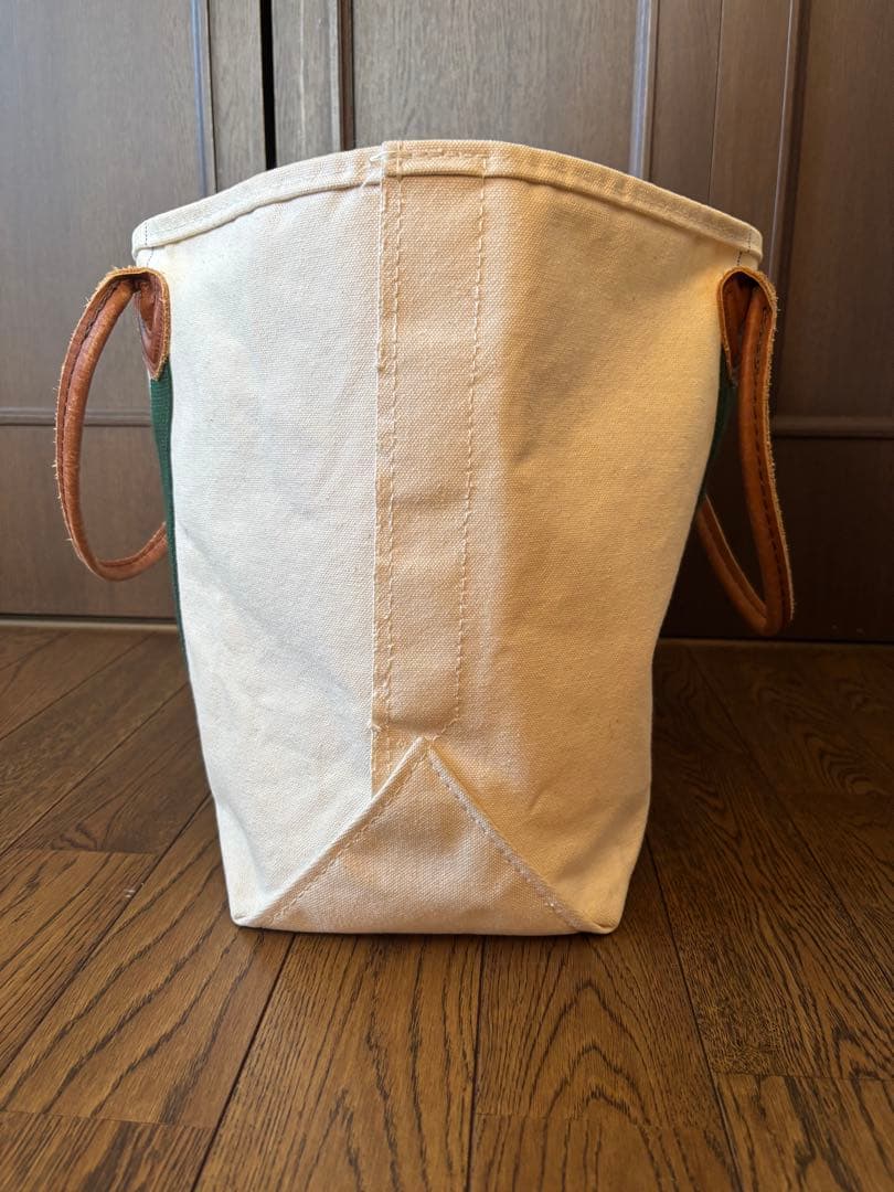 バッグ 80s L.L.Bean Tote Leather Handle