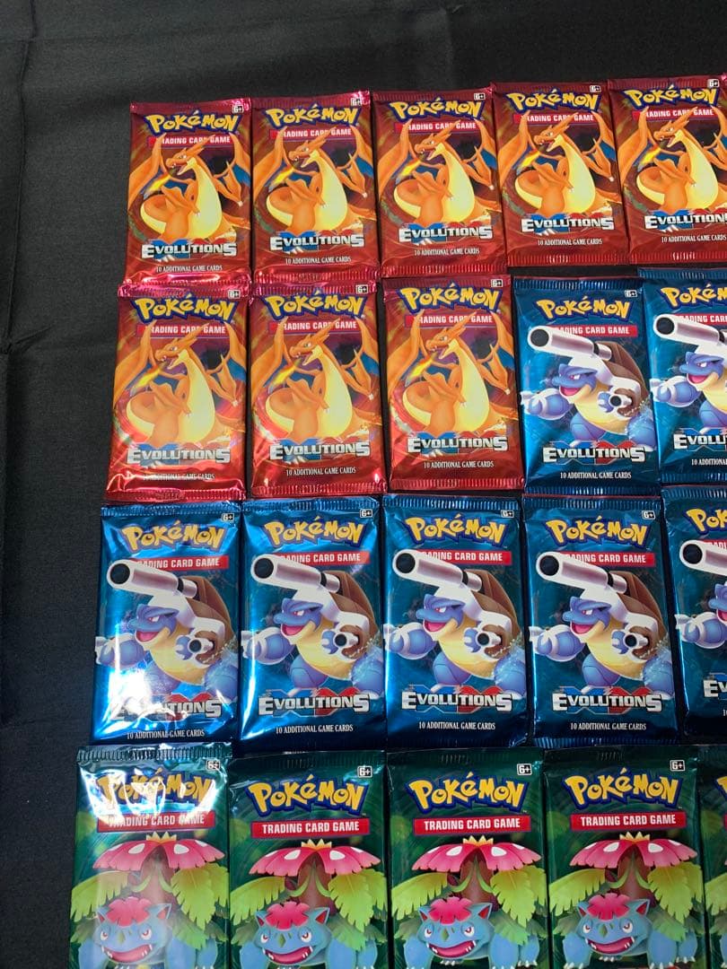ポケモンカード　evolutions 未開封パック　36パック　まとめ売り