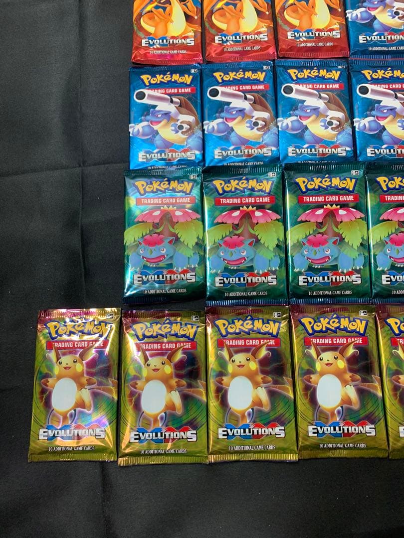 ポケモンカード　evolutions 未開封パック　36パック　まとめ売り