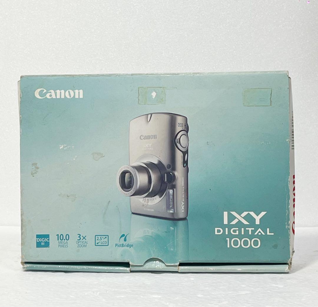 Canon IXY DIGITAL 1000 完動品 付属品完品　中古
