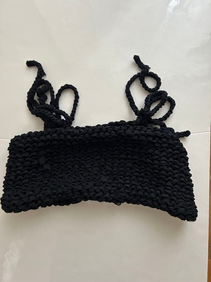 tope tubetop ブラック　黒