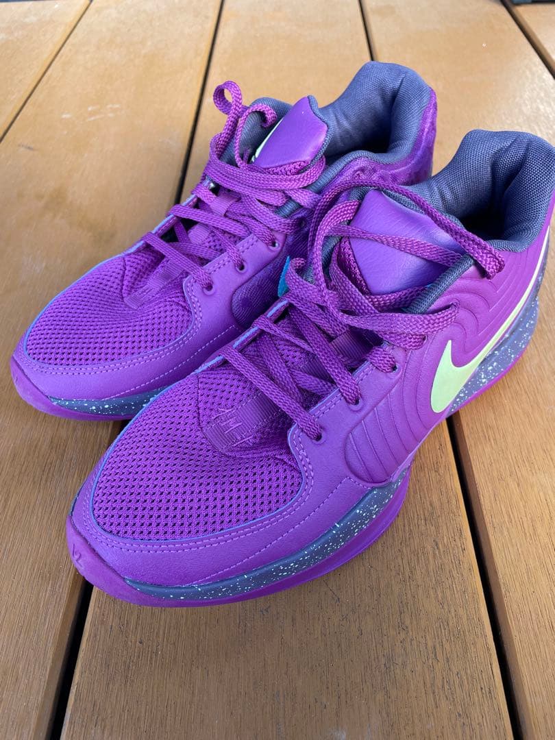 NIKE バッシュ　パープル　JA2 ジャモラント　27.5