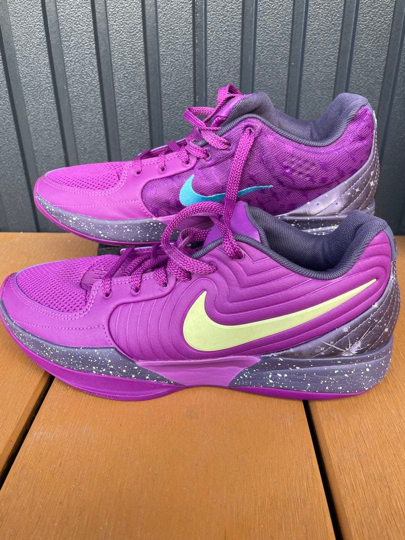 NIKE バッシュ　パープル　JA2 ジャモラント　27.5
