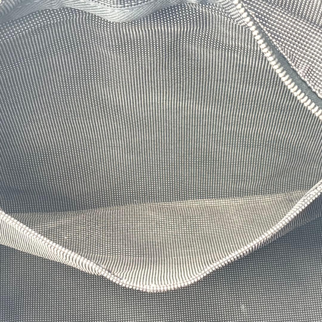 エルメス エールライン MM トートバッグ グレー系 鞄 カバン カデナ