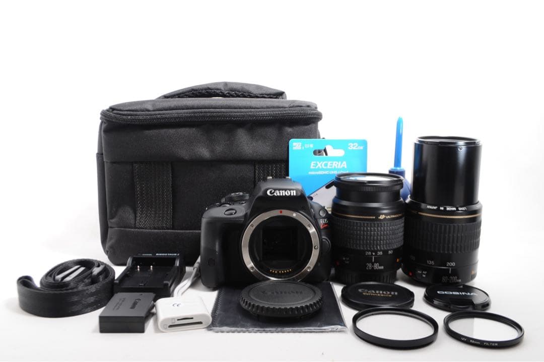 人気入門機❤️Canon kiss x7❤️ダブルズームキット❤️一眼レフカメラ