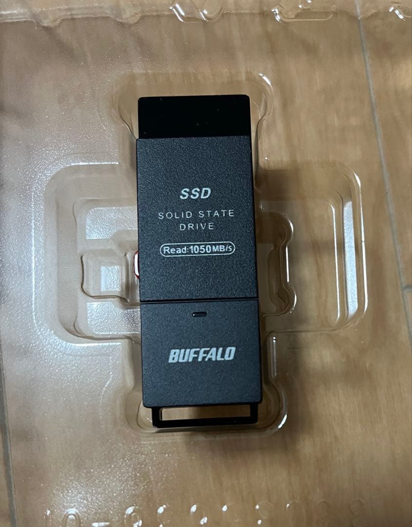 E*N様 バッファロー　スティック型外付けSSD SSD-SCH500U3-BA