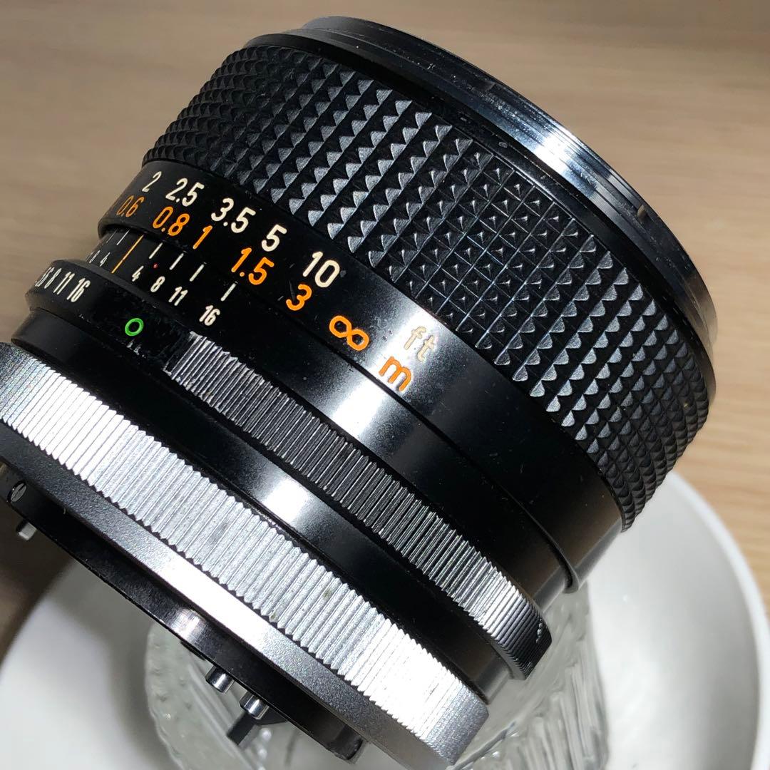 レンズ(単焦点) Canon FD 24mm f2.8