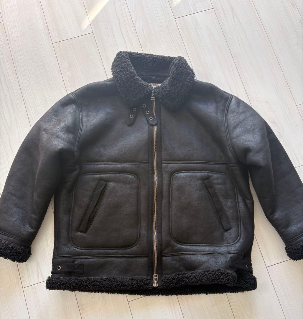 McGREGOR Drizzler フェイク　ムートン　ジャケット Lサイズ