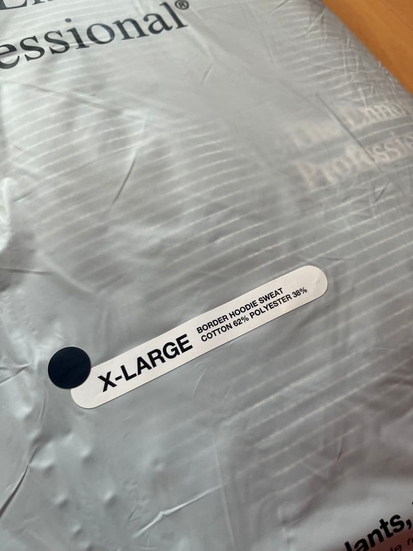 5*2様 ennoy エンノイBORDER HOODIE SWEAT (NAVY