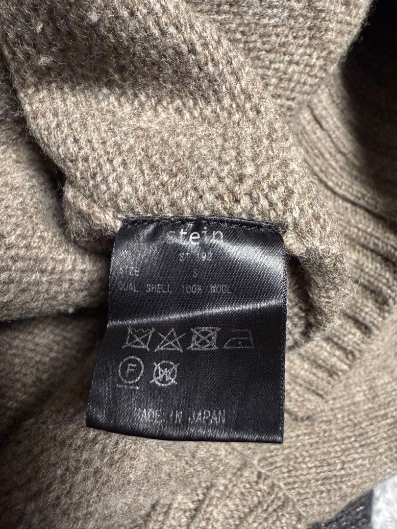 stein タートルネックニットyoke