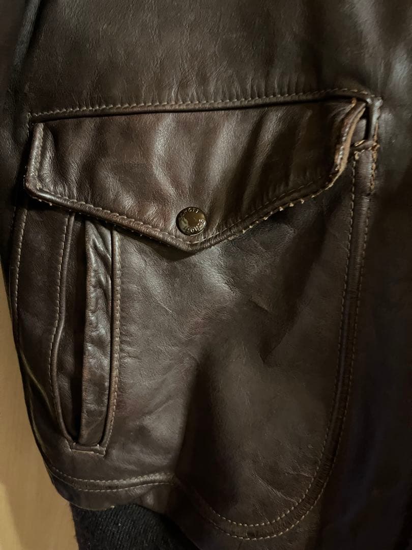 最終値下げ！Schott ダークブラウン ジャケット