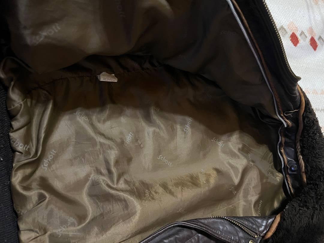 最終値下げ！Schott ダークブラウン ジャケット