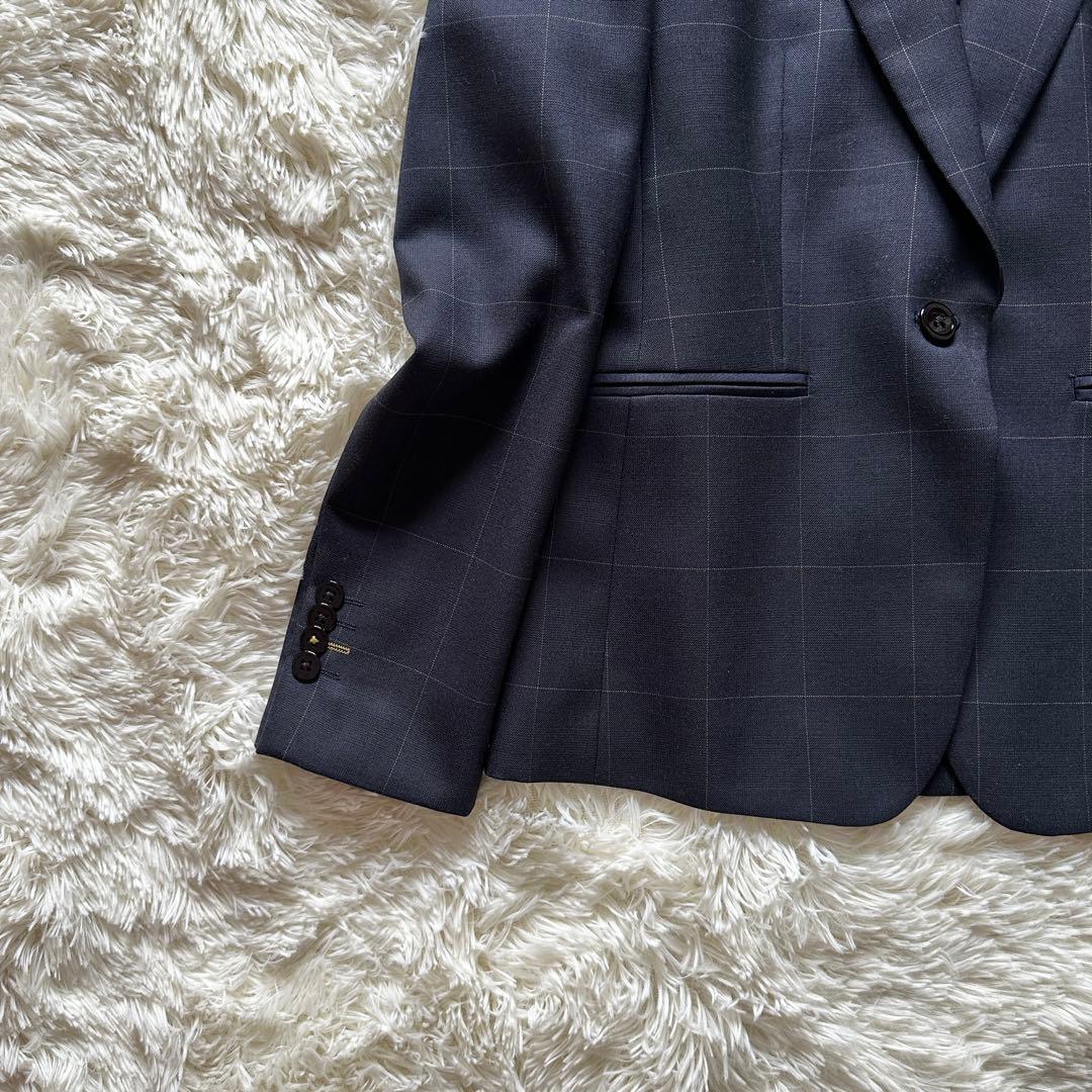 【未使用級】PaulSmith Black レディース スーツ チェック