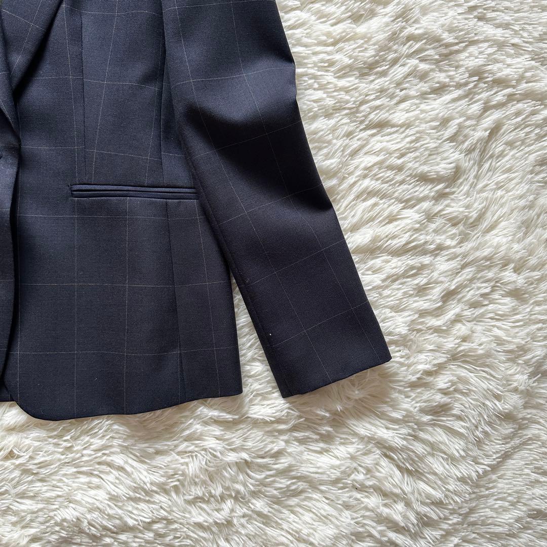 【未使用級】PaulSmith Black レディース スーツ チェック