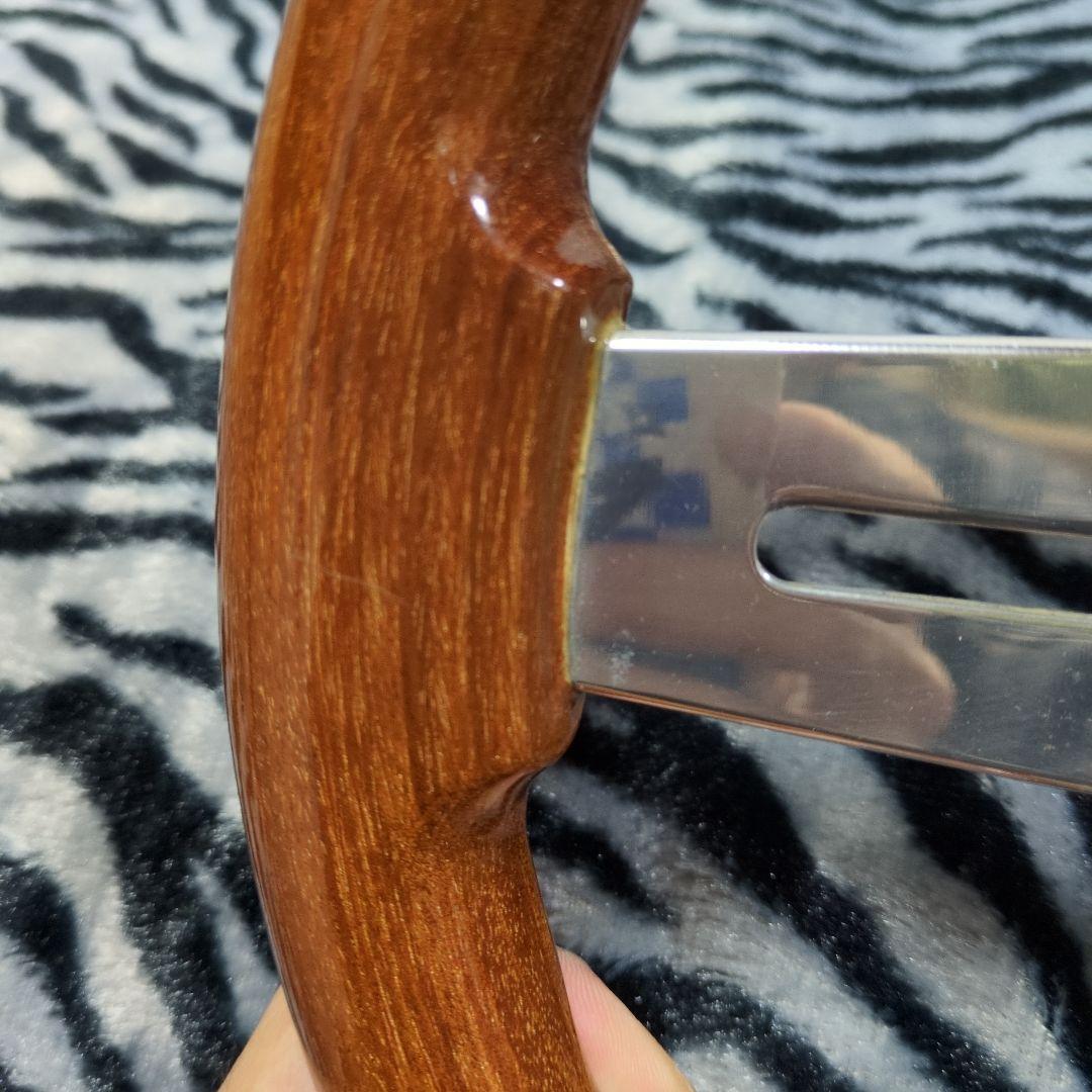 0*3様 oba オバ ウッドステアリング 30Φ 旧車 当時物