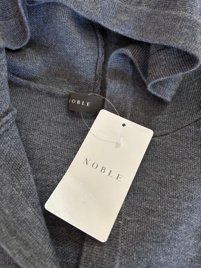 ノーブル⭐︎接結タック編みフード付きプルオーバー