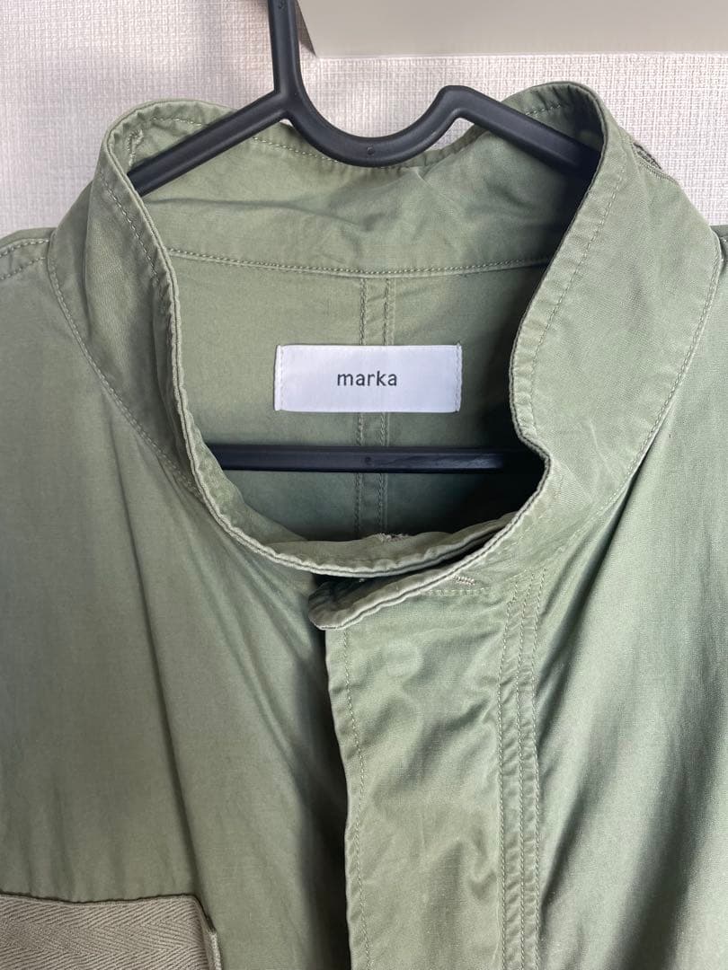 marka Arkモッズコート オリーブグリーン