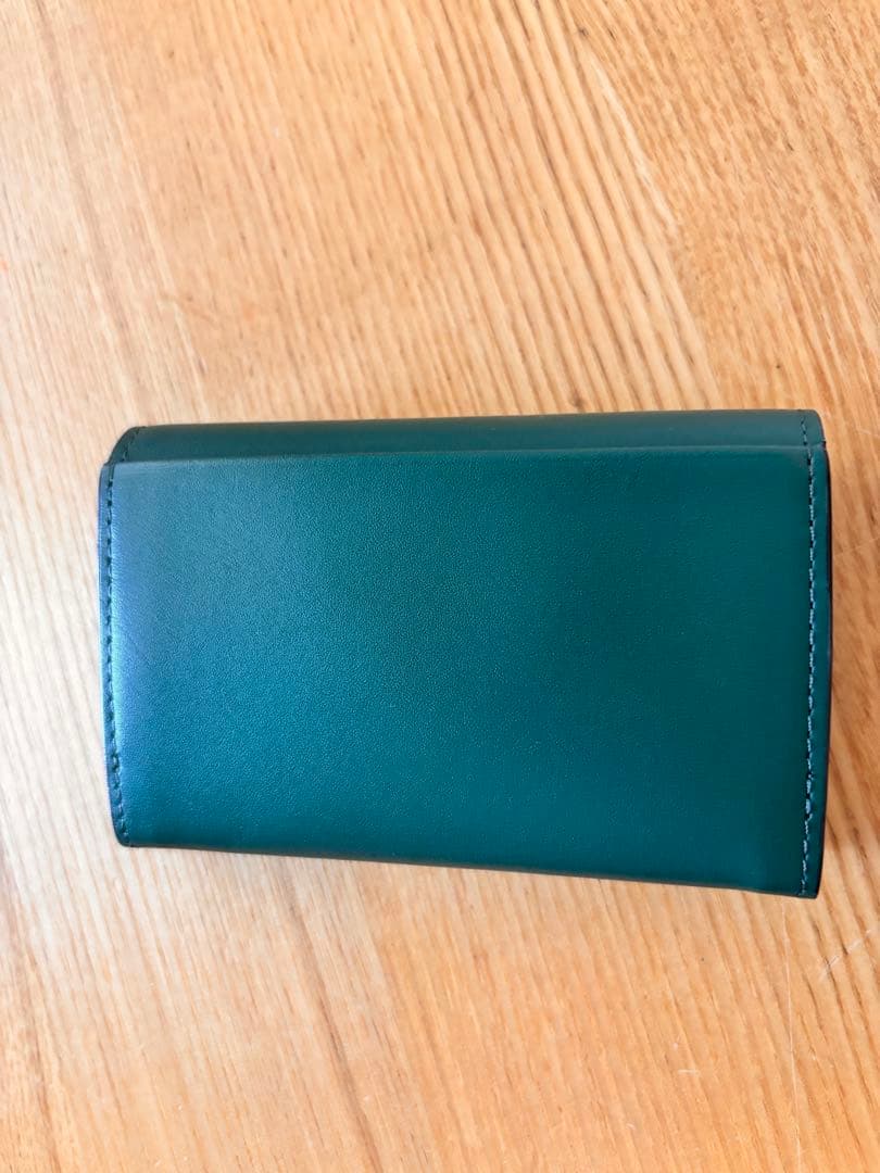 【未使用】ポールスミス 名刺入れ カードケース　新品 レザー 本革　グリーン