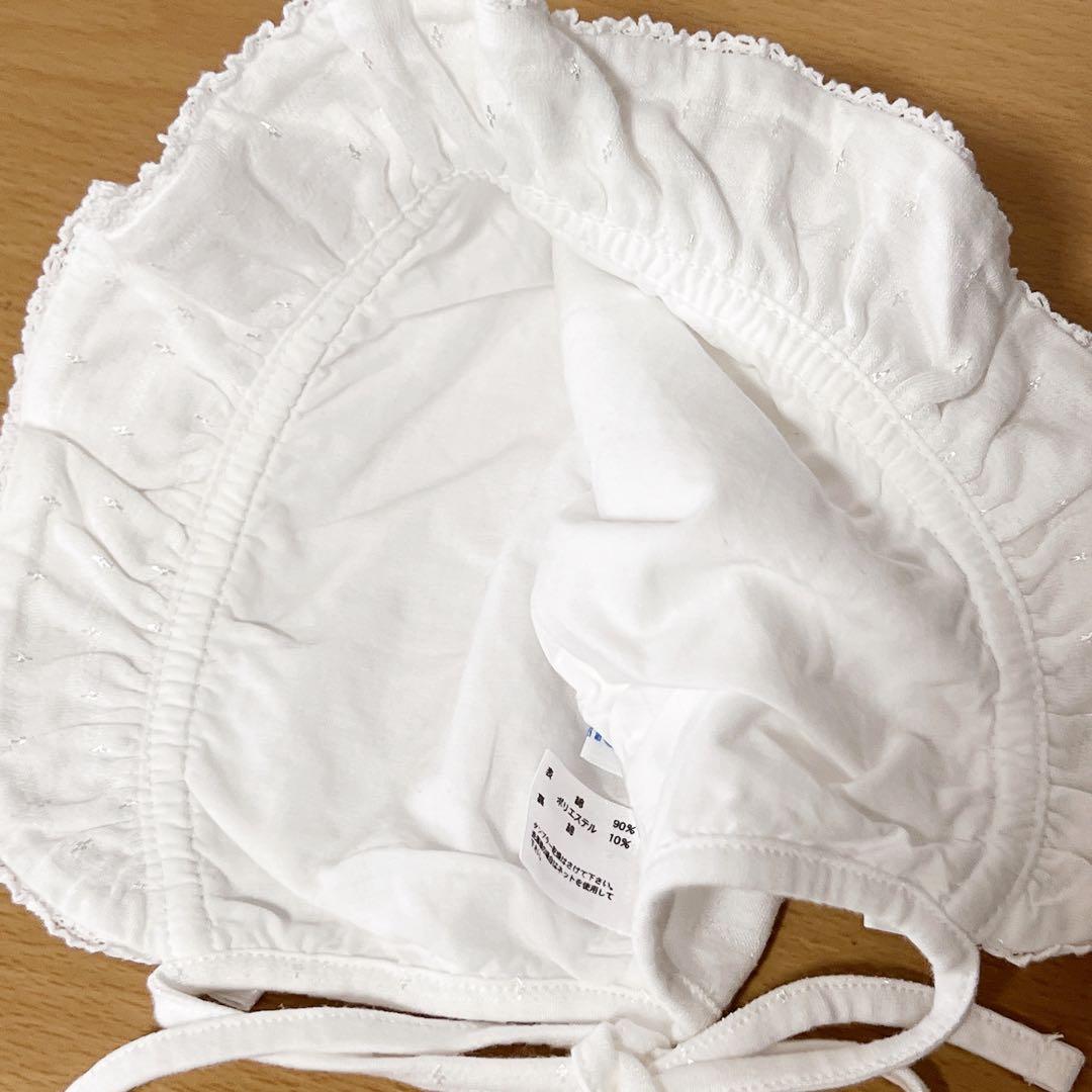 ファミリア すずらん刺繍ベビーセレモニードレス&帽子&ツーウェイオール