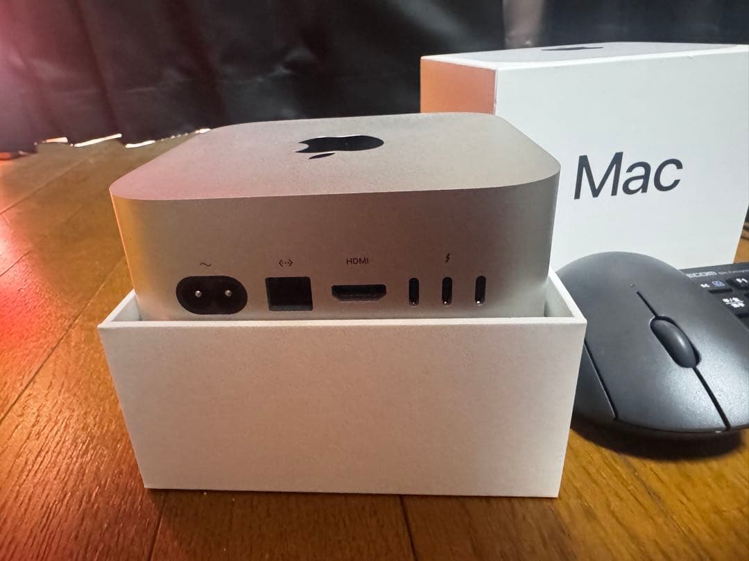 Mac mini M4 16GB 256GB+ キーボード + マウス + ハブ