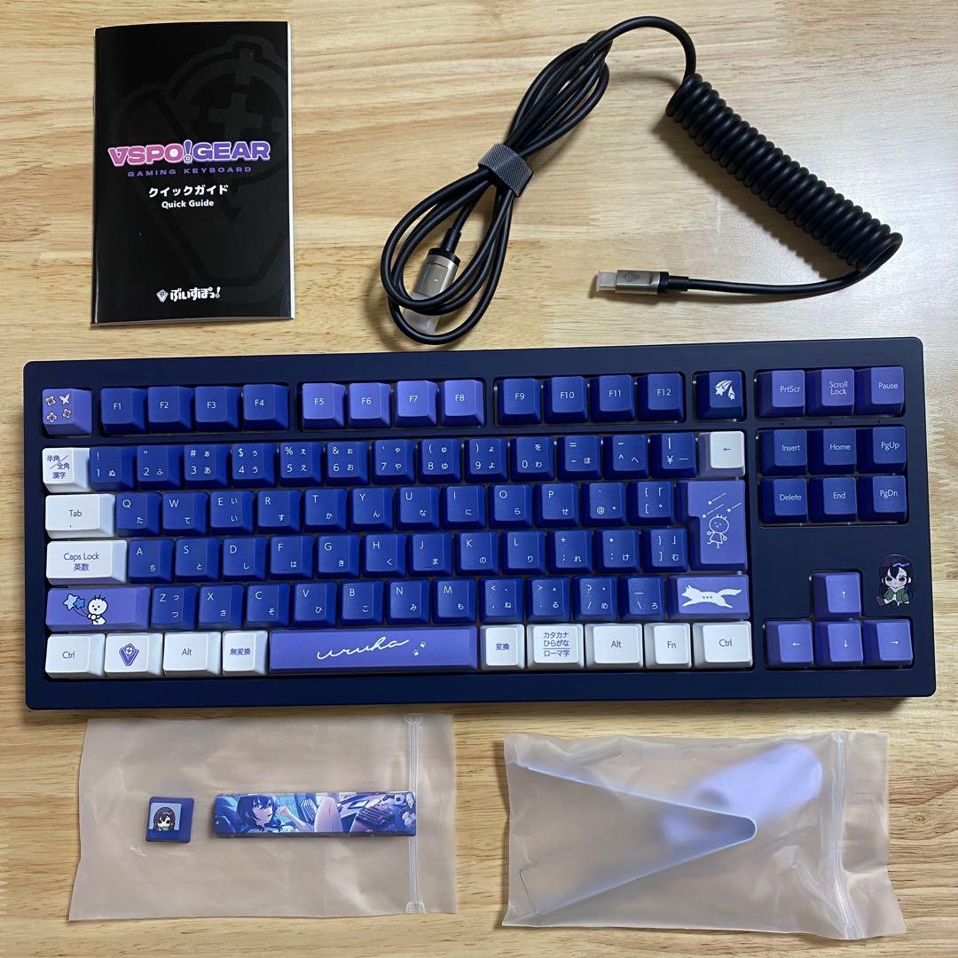 ぶいすぽっ！ 一ノ瀬うるは コラボキーボード 使用済み 美品