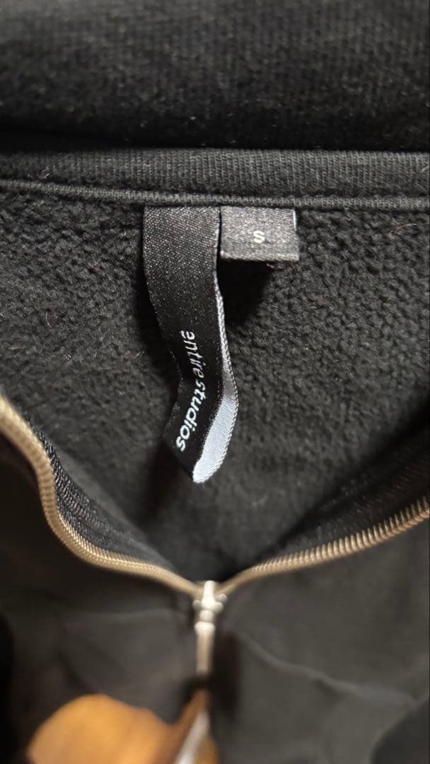 トップス entire studios UNIFORM full zip black
