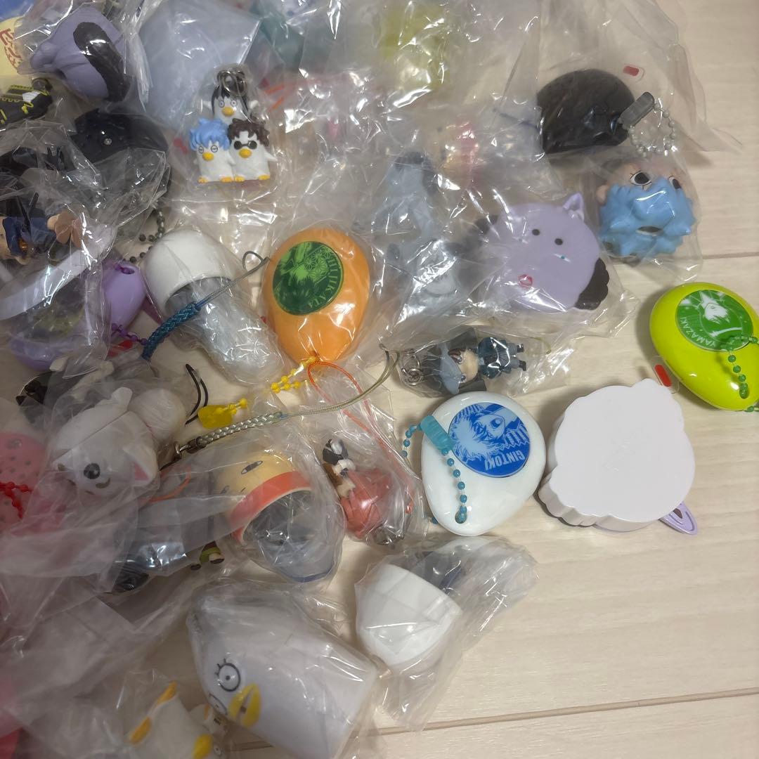 銀魂　キーホルダー　ストラップ　フィギュア　アイマスク　ガチャ