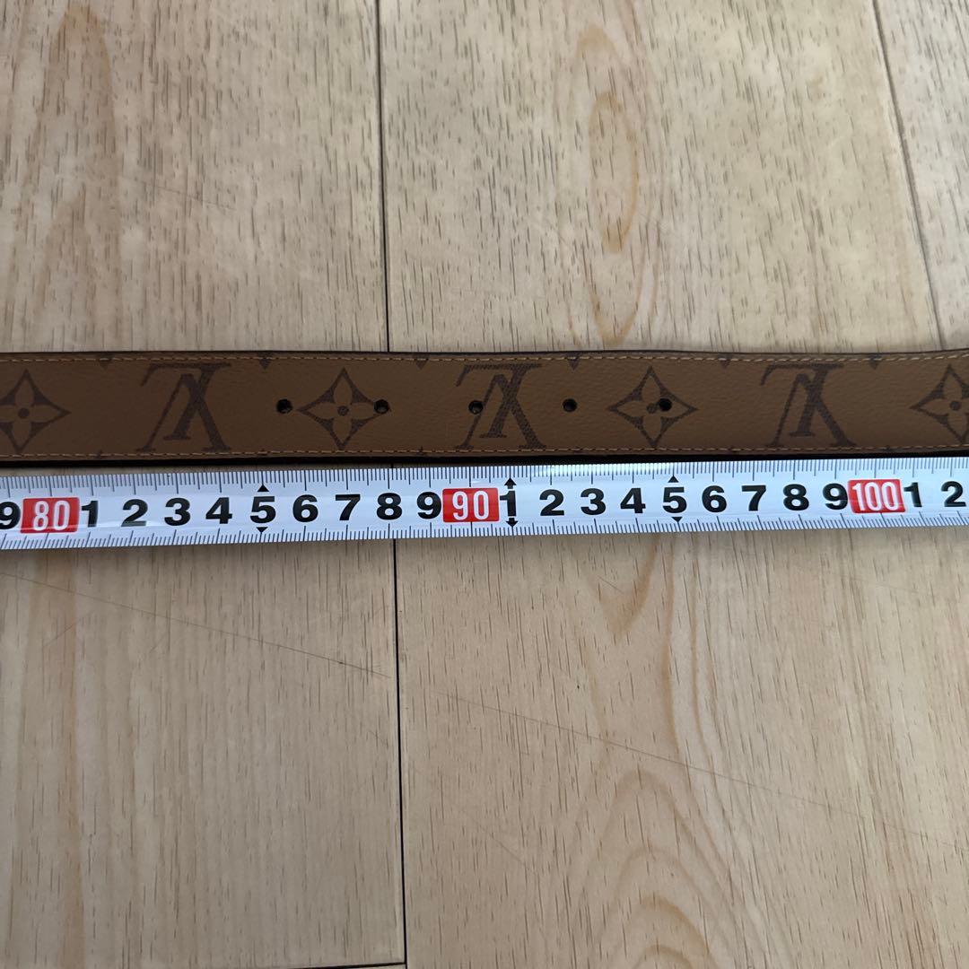 Louis Vuitton モノグラム レザーベルト　リバーシーブル85から95