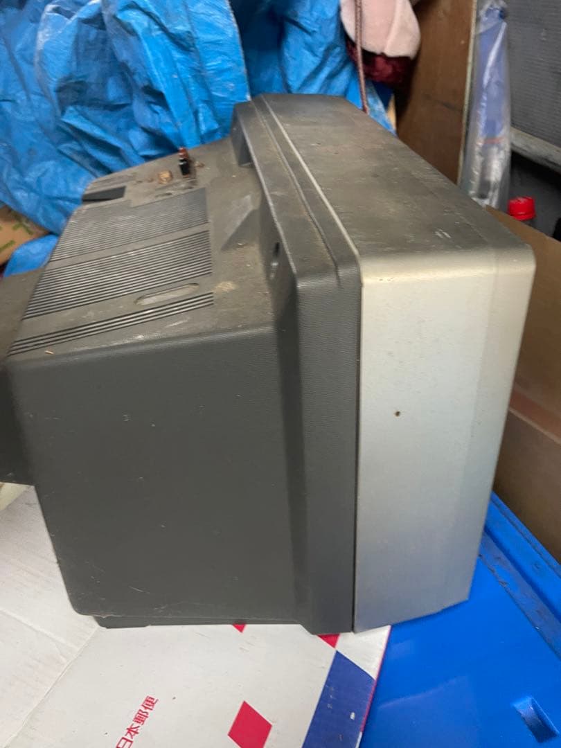 昭和レトロ　NEC テレビ　ジャンク　映像と音出ます