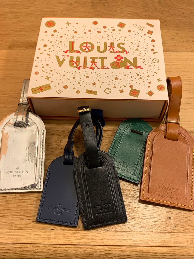 【極美品】LOUIS VUITTON ボストンバック　ネームタグ 5個セット