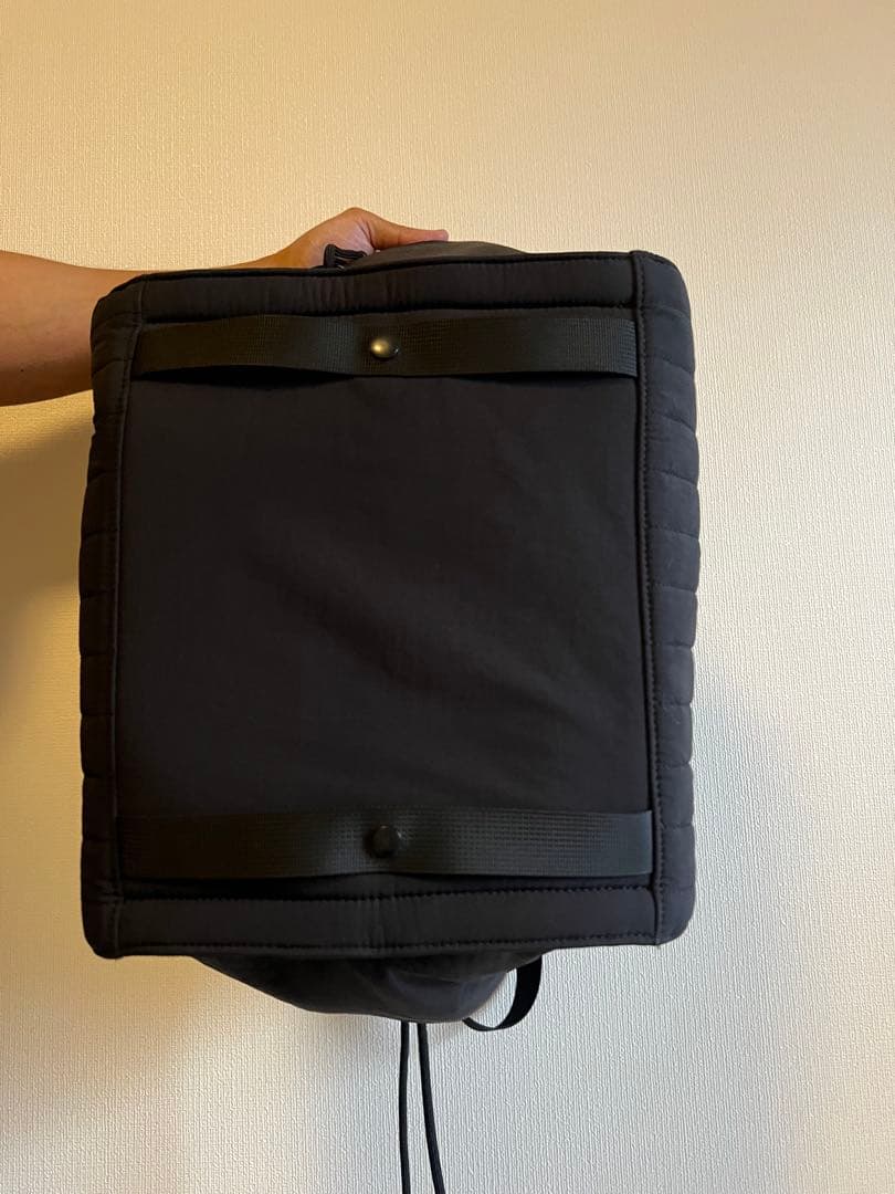 マザーズバック SOLPRESA キルティング ブラック