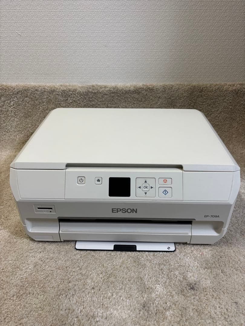 【動作確認済み】EPSON EP-709A インクジェットプリンター