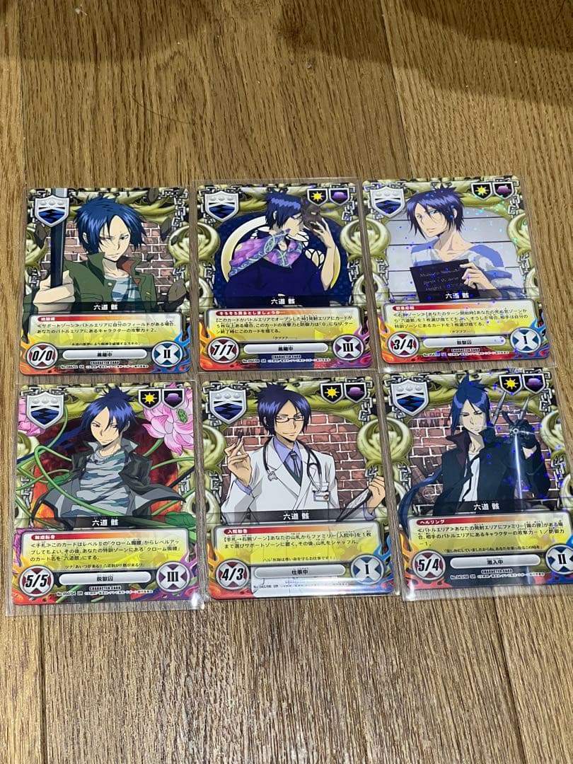 家庭教師ヒットマンREBORN! CCG 六道骸１６枚セット　サイン入り含む