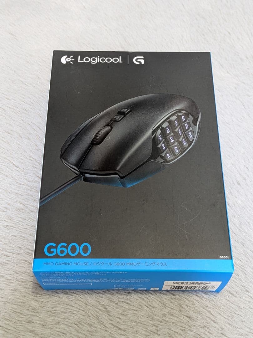 【廃盤品】Logicool G600t MMOゲーミングマウス　ボタン20個
