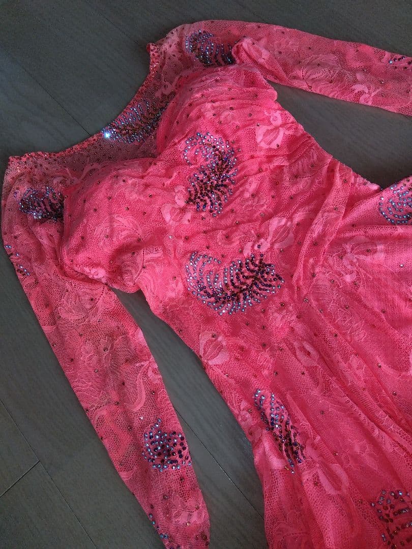 ラ*ラ様 社交ダンス　チャコットドレス