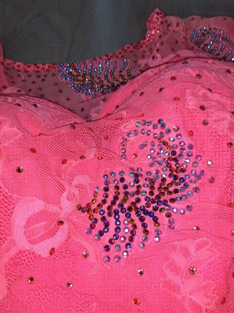 ラ*ラ様 社交ダンス　チャコットドレス