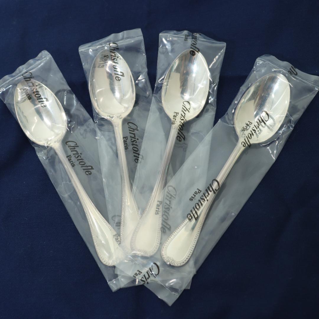 ✨Christofle 　✨　ティースプーン マルメゾン シルバーコーティング✨
