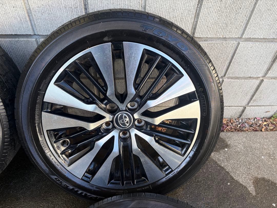 Toyo 18インチ ホイールセット 5スポーク　　京賢様限定