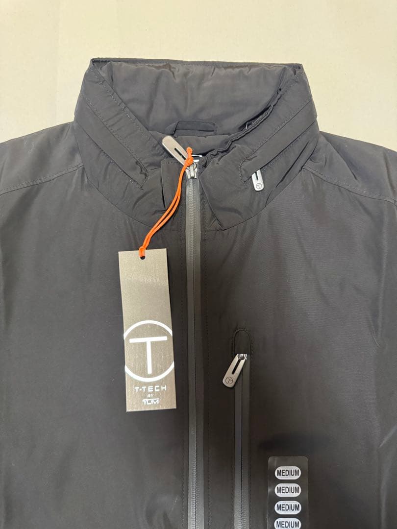 トゥミ TUMI メンズ T-TECH 黒 M ブルゾン コート 高機能耐水