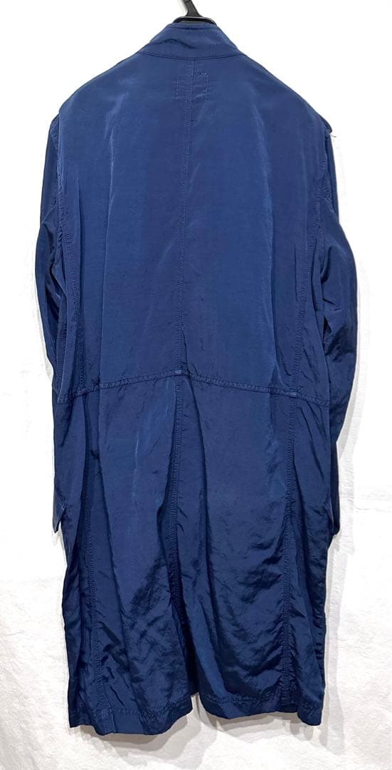 BACKLASHリネンナイロン製品染めモッズコート/バックラッシュミリタリー