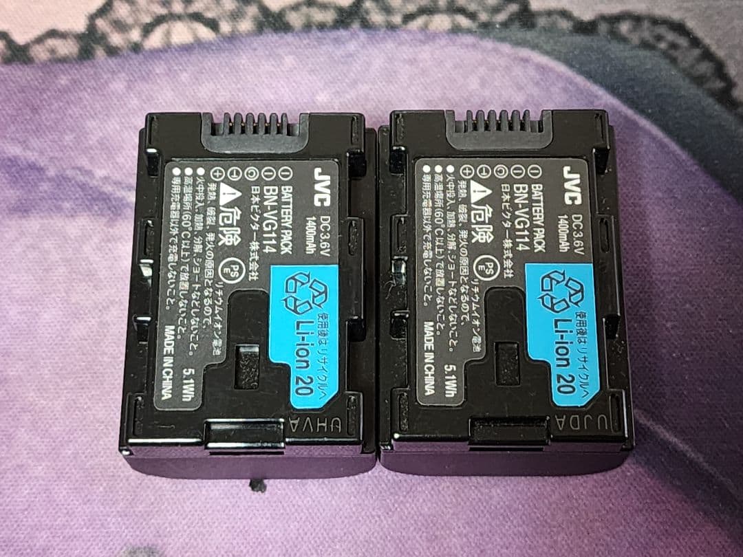 ビデオカメラ GZ-E355-T JVC EVERIO 1式 中古品