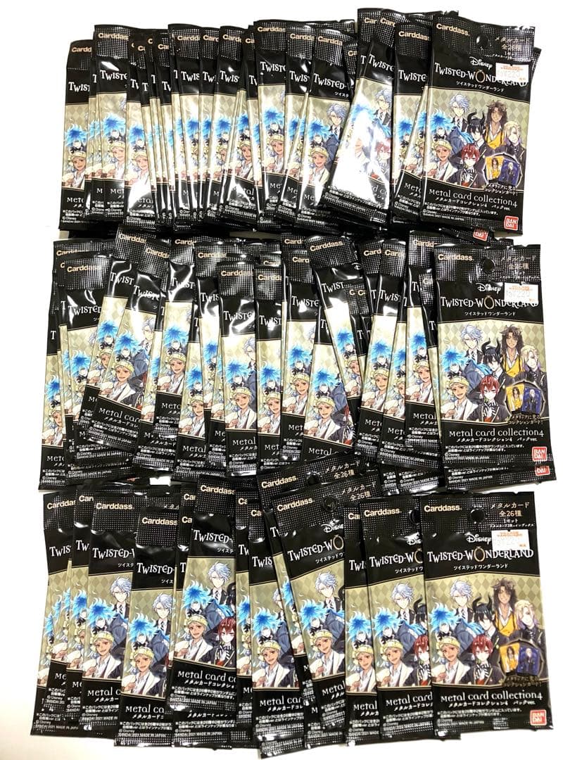 ツイステッドワンダーランド　メタルカードコレクション4 84パック 未開封