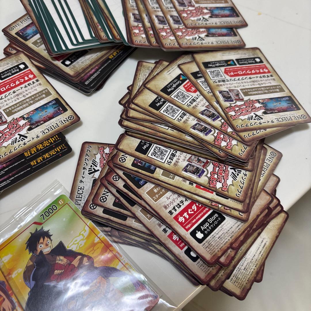 ぽ*ん様 ワンピースカード 引退品 セット売り 説明文確認お願いいたします。