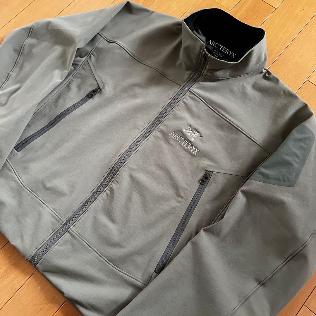 激レア 00s ARC'TERYX 襟ロゴ 紺タグ gamma ショート丈 短丈