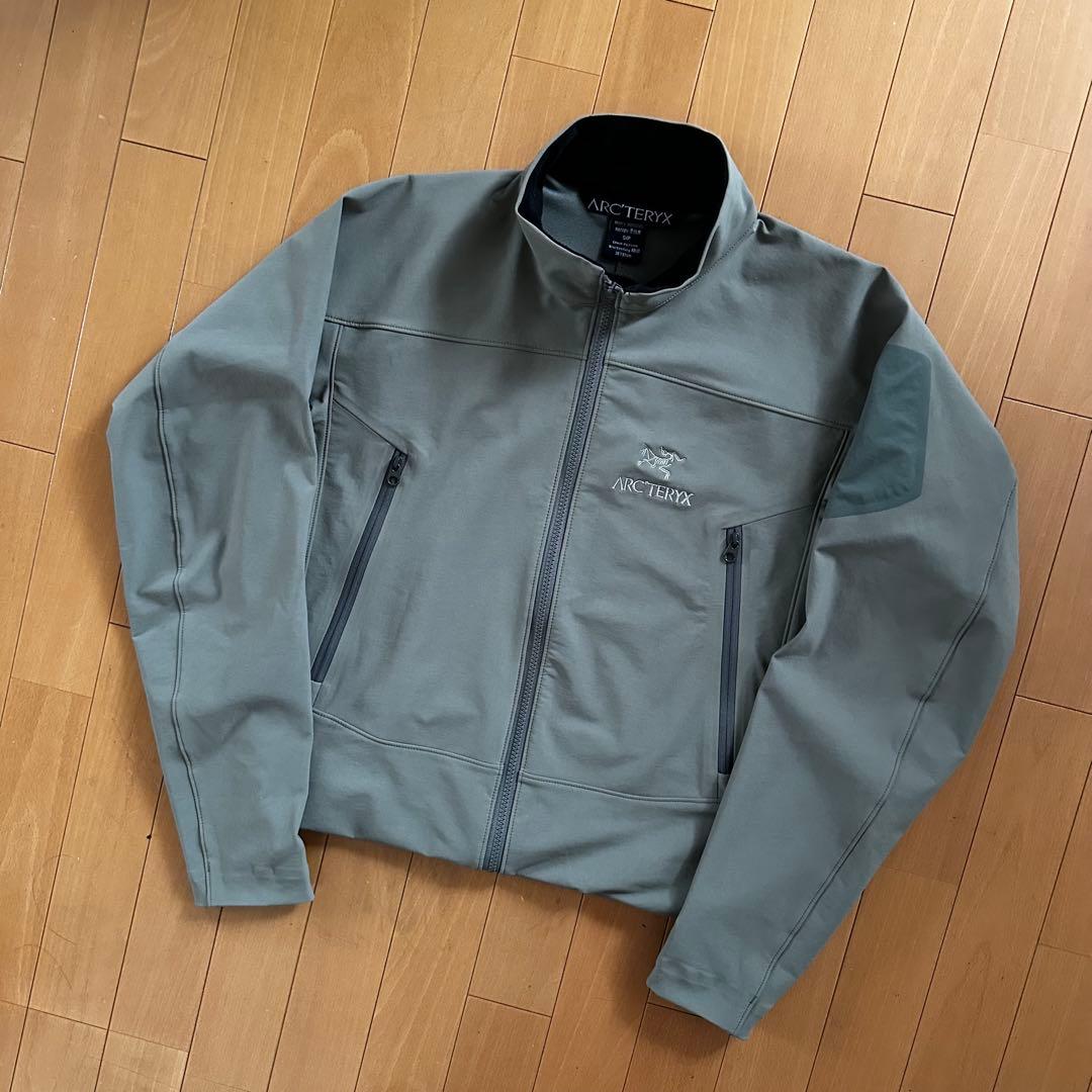 激レア 00s ARC'TERYX 襟ロゴ 紺タグ gamma ショート丈 短丈