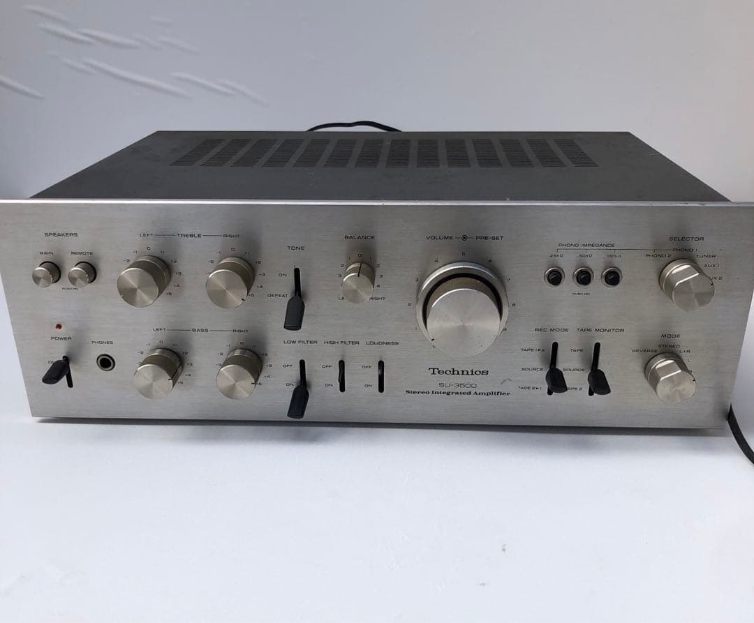 テクニクスSU3500ステレオプリメインアンプ(D103)