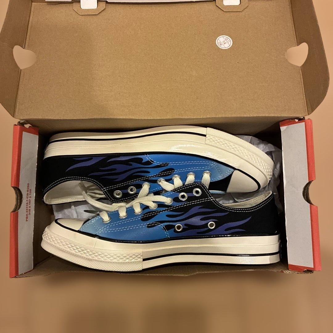靴 converse chuck 70 ox flame