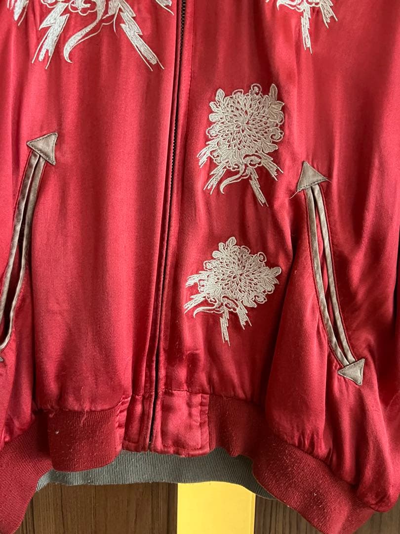 ★エドハーディー　EDHARDY★スカジャン★サイズM