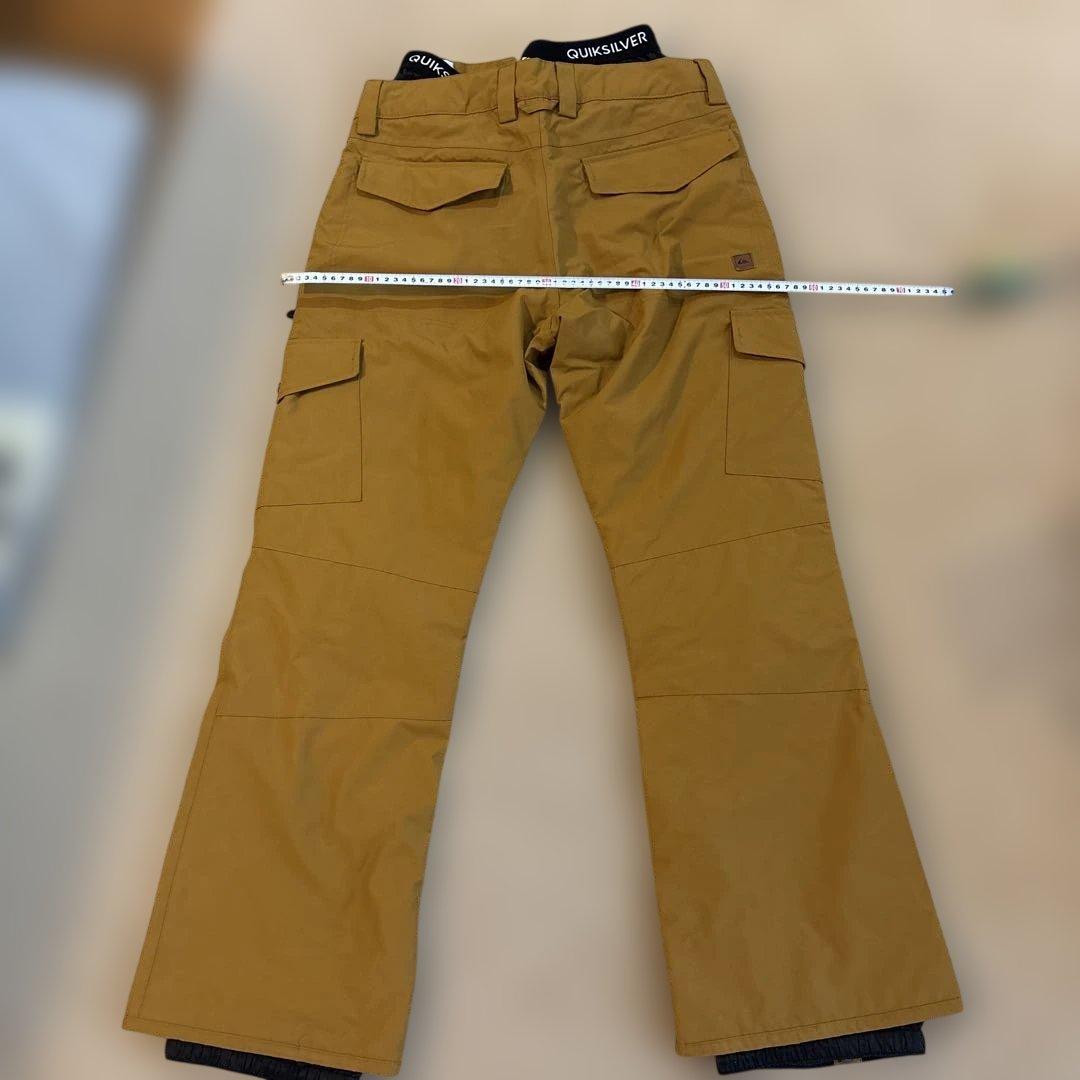 DC クイックシルバー　スノーボードウェア Mサイズ ブラック/ブラウン