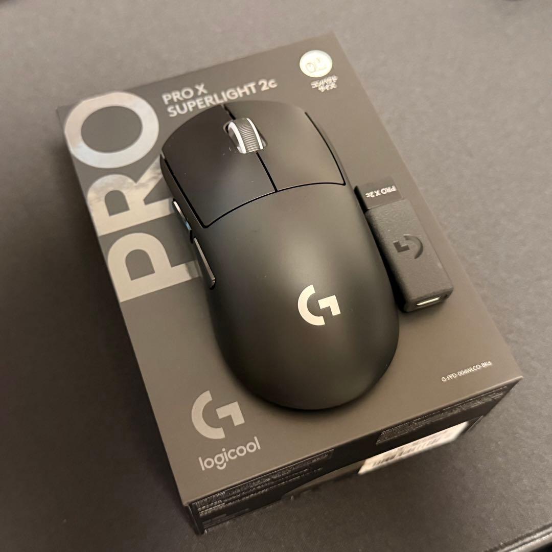 マウス・トラックボール Logicool G PRO X Superlight 2C Black